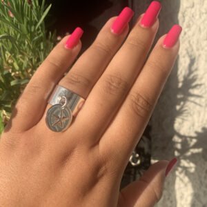 Bague SWEETY médaille étoile