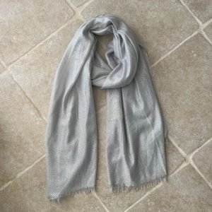 Foulard pailleté ARGENTE
