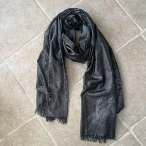 Foulard pailleté NOIR