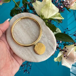 Jonc Médaille Doré