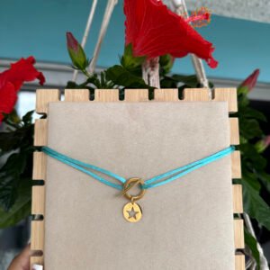 Collier TINYBRAWL stary doré